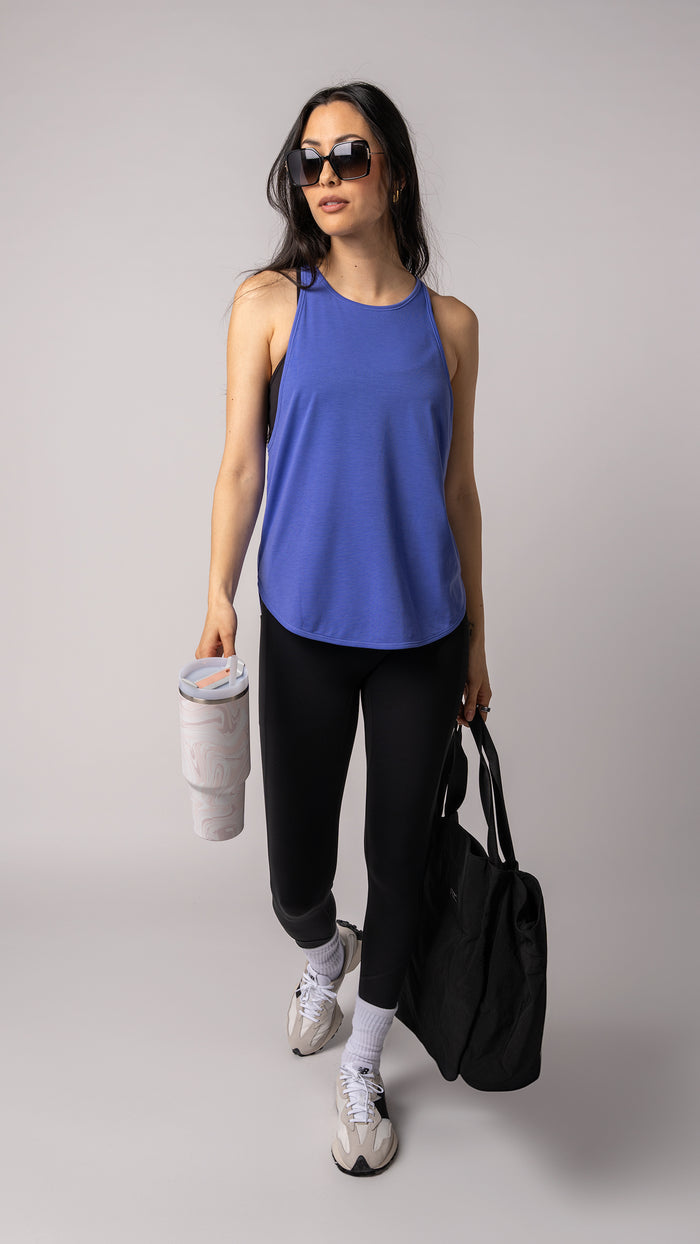 Refine Tank in Periwinkle - view 3
