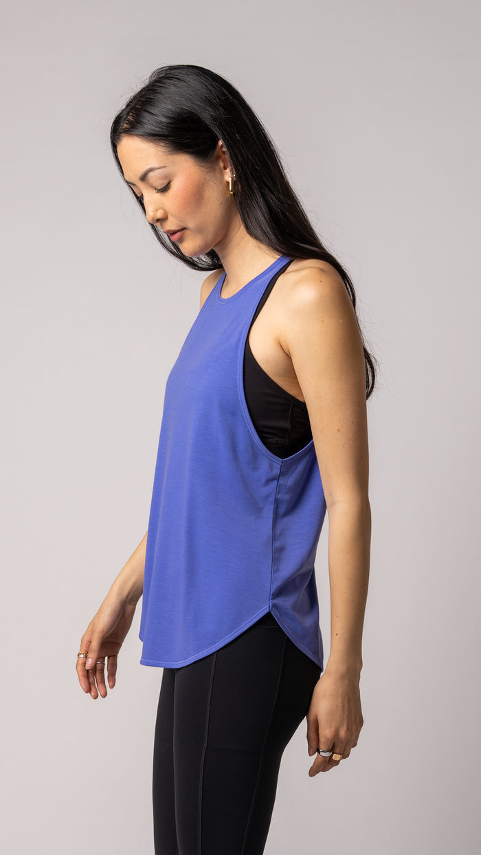 Refine Tank in Periwinkle - view 4