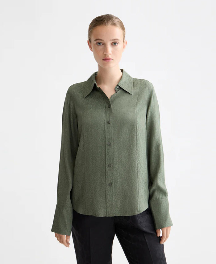 Regular Fit Jacquard Shirt