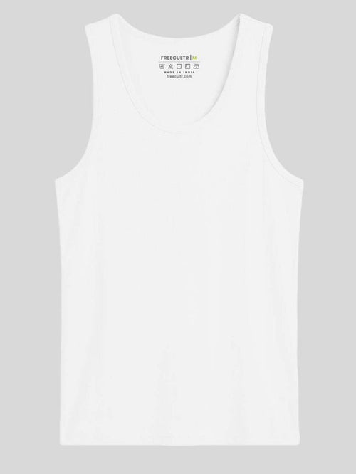 Regular Fit Organic Cotton Comfort Vest for Men-Pack of 1