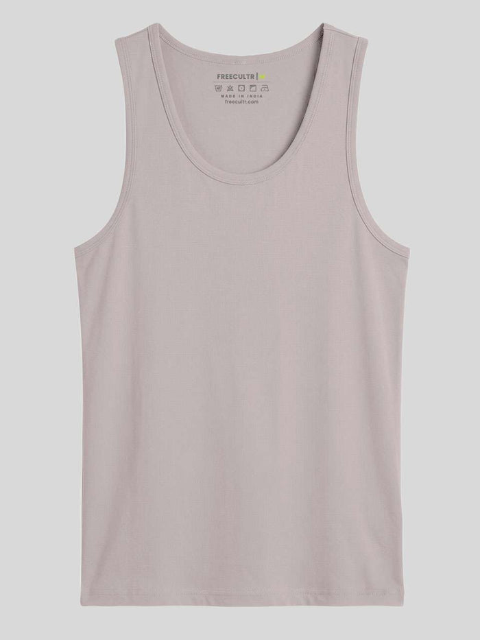 Regular Fit Organic Cotton Comfort Vest for Men-Pack of 1