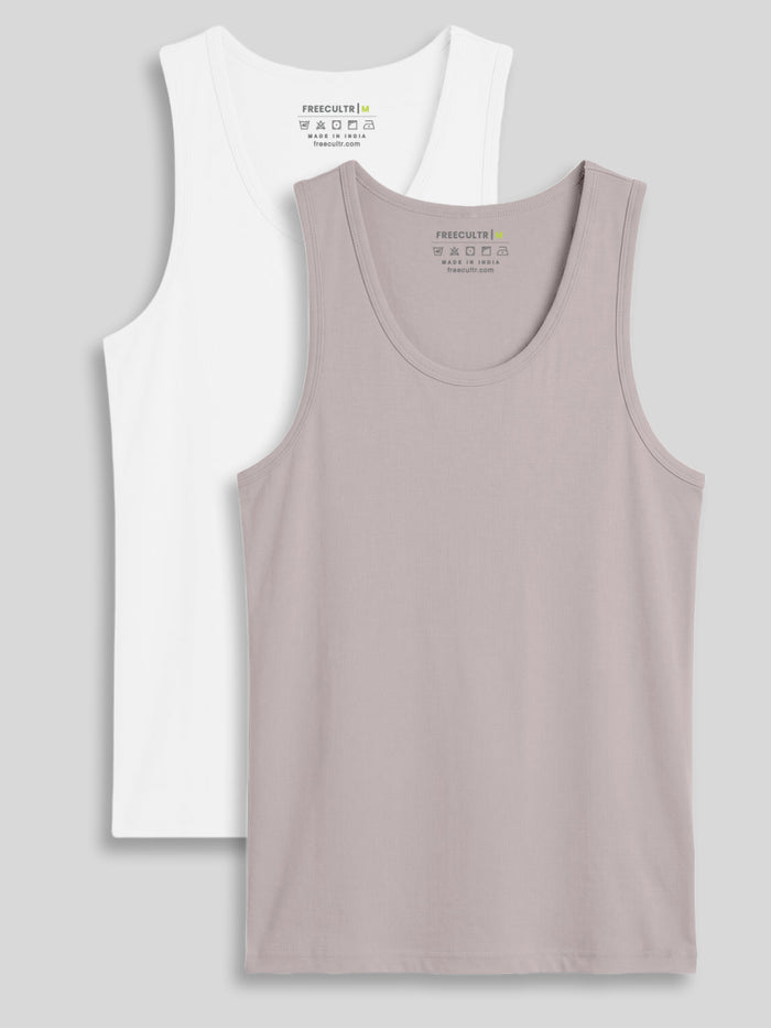 Light Grey; White / S / Men