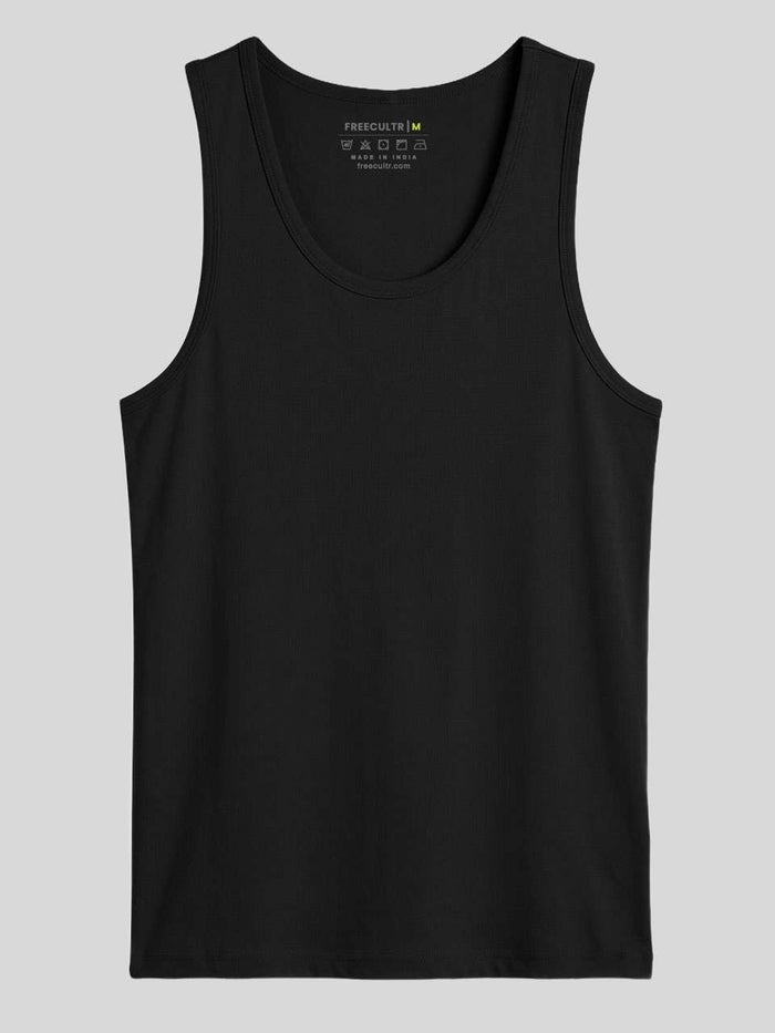 Regular Fit Organic Cotton Comfort Vest for Men (Pack of 2)