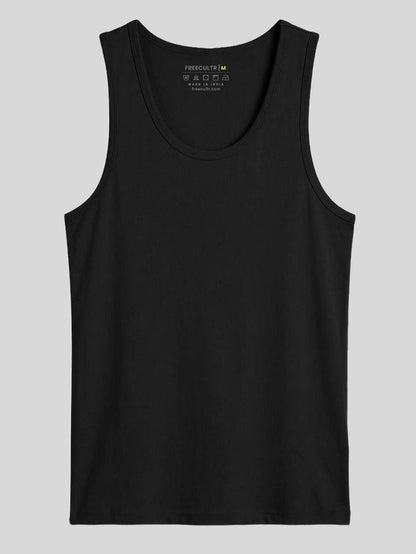 Regular Fit Organic Cotton Comfort Vest for Men (Pack of 2)