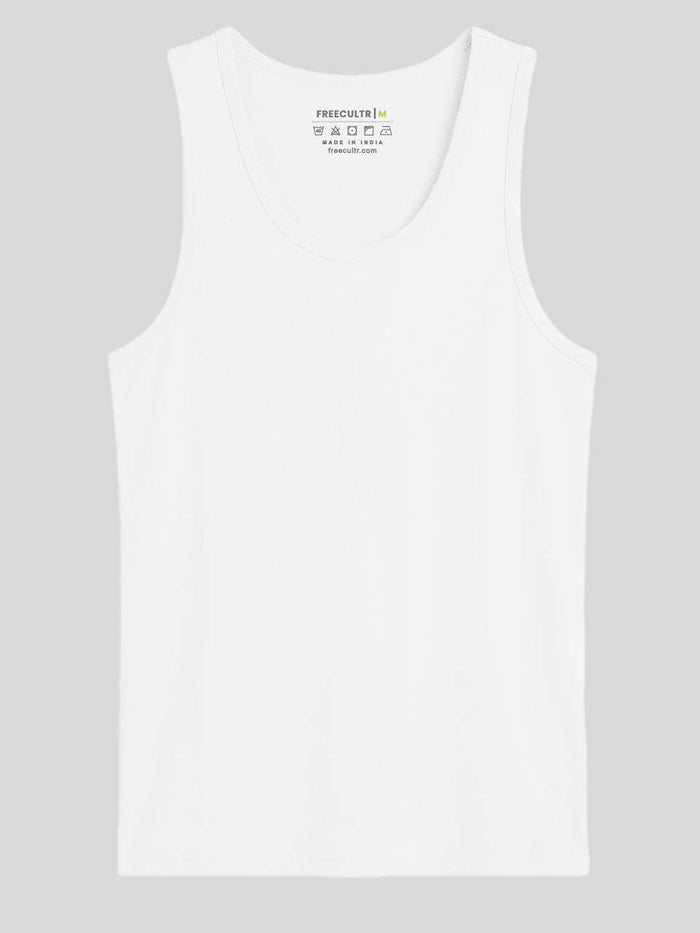 Regular Fit Organic Cotton Comfort Vest for Men-Pack of 3
