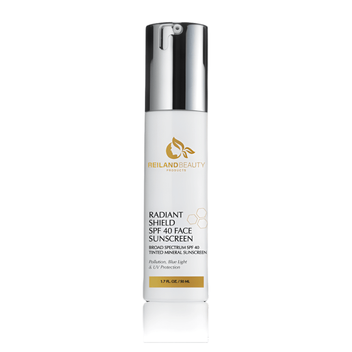 Reiland Radiant Shield SPF 40 – Tone - Adapting Mineral Sunscreen for All Skin Types - Reiland Beauty Products, LLC