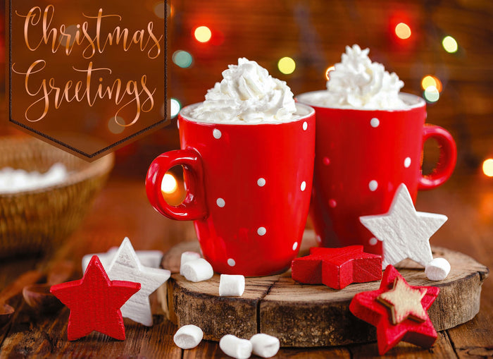 Religious Boxed Christmas Cards by Shared Blessings - Cozy Moments. 12 cards and envelopes
