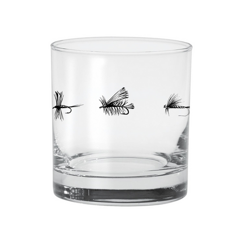 Rep your Water Dry or Die 2.0 Old Fashioned Glass