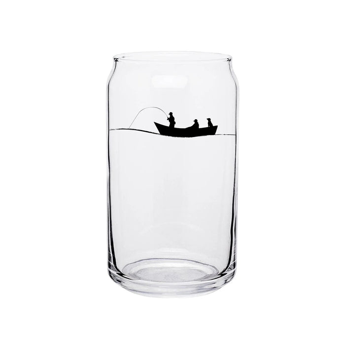 Rep Your Water Shallow Water Drifter Beer Can Glass