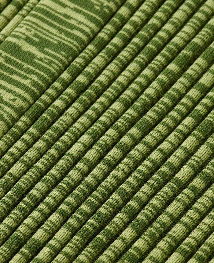 Ribbed Knitted Maxi Skirt