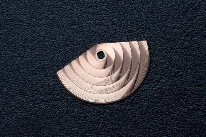 diy watch club -Rose Gold Rotor for 8 series Miyota movement