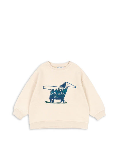 Rosie H-W X Konges Slojd Roller Sweatshirt in Summer Sand