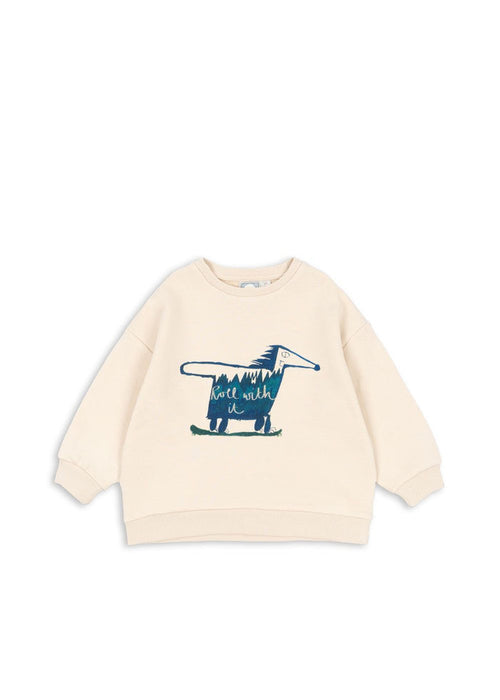 Rosie H-W X Konges Slojd Roller Sweatshirt in Summer Sand