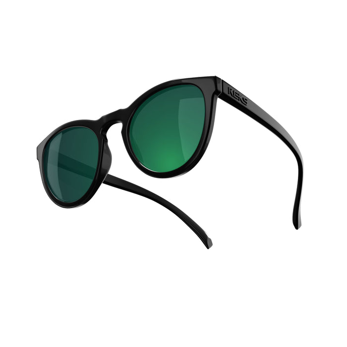 Single Vision / Solid Smoke / Green Mirror