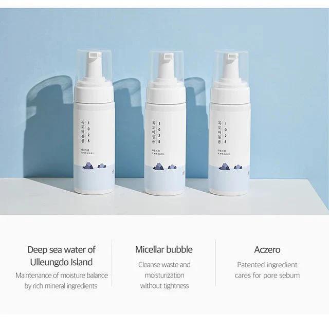 ROUND LAB 1025 Dokdo Bubble Foam 150 mL