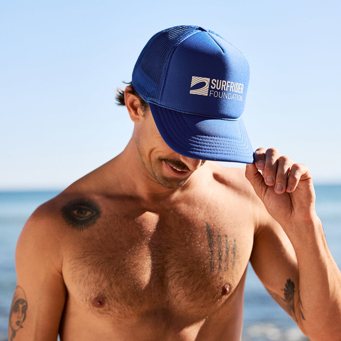 Royal Blue Logo Trucker Hat