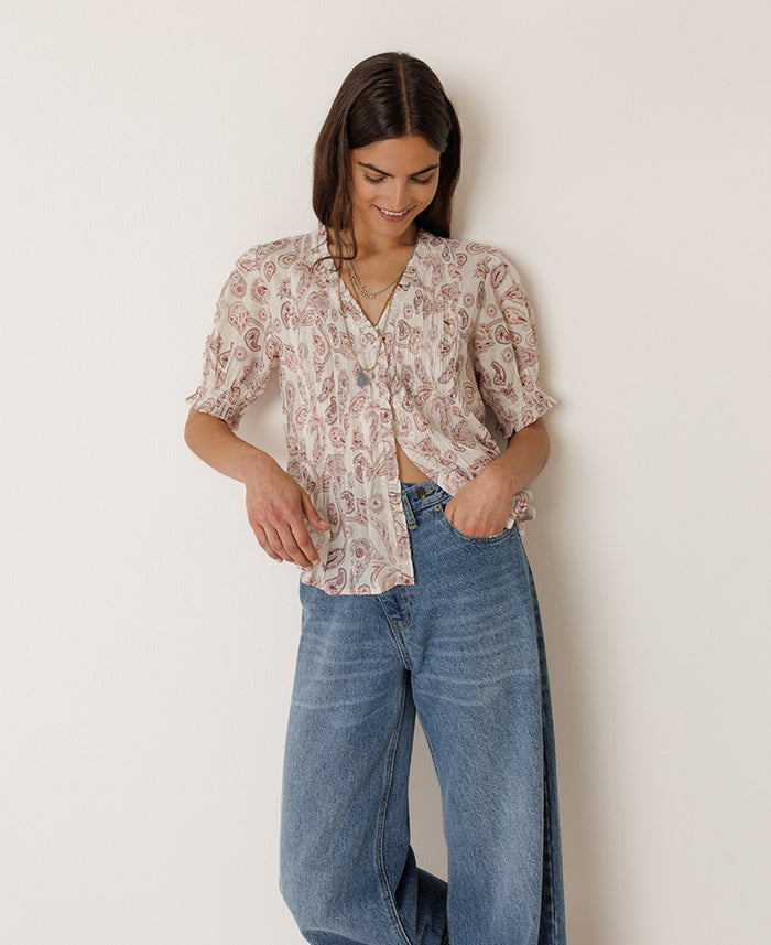 Ruffle shirt