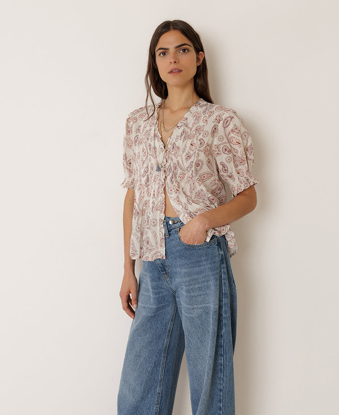 Ruffle shirt