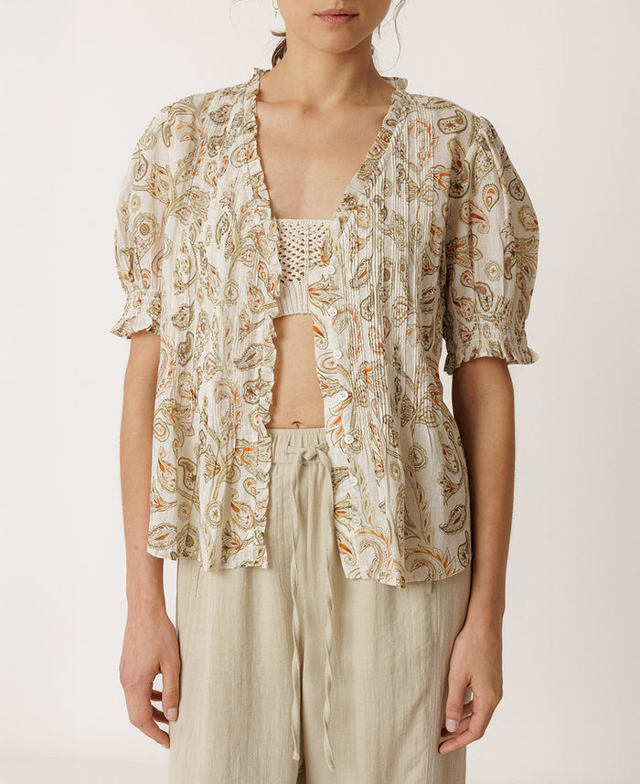 Ruffle shirt