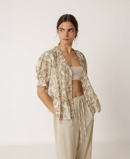 Ruffle shirt