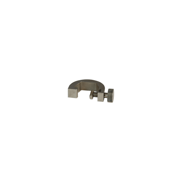 Safety Stop Clamp for Microscope Track Stand, SKU SA02131101, three quarter front view