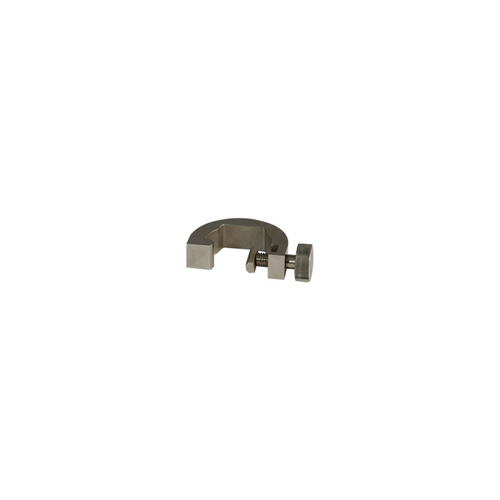 Safety Stop Clamp for Microscope Track Stand, SKU SA02131101, three quarter front view