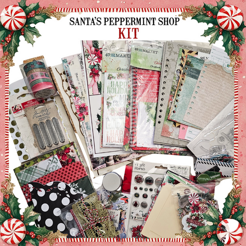 Santa's Peppermint Shop Album Kit - Dreamz Etc.