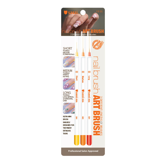 Sassi Art Brush Set 3pcs - ikatehouse
