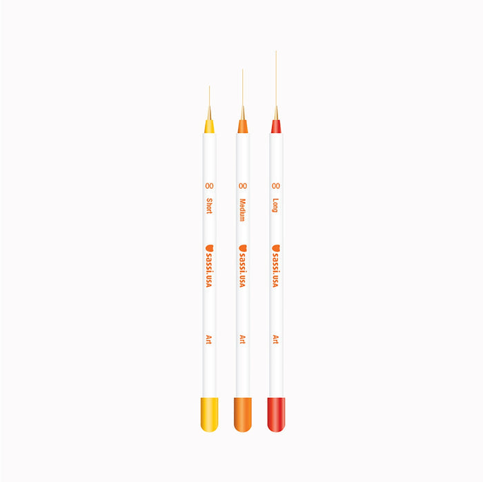 Sassi Art Brush Set 3pcs - ikatehouse
