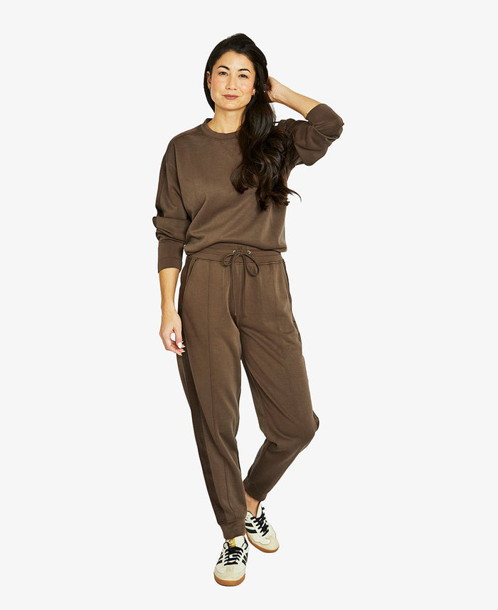 Satin Trim Lounge Pant