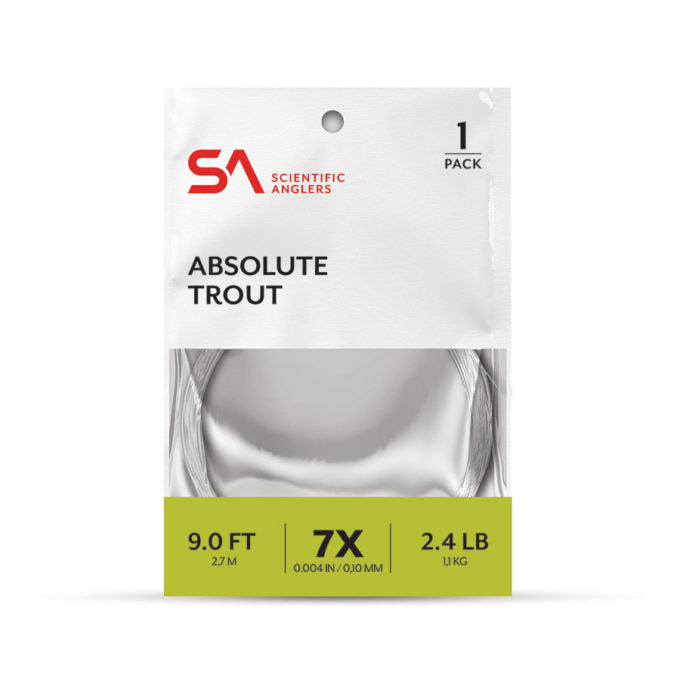 Scientific Anglers Absolute Trout Leaders 9 foot