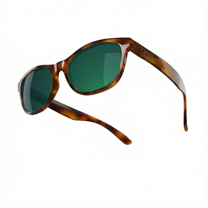 Single Vision / Solid Smoke / Green Mirror