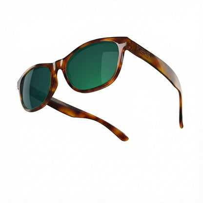 Single Vision / Solid Smoke / Green Mirror