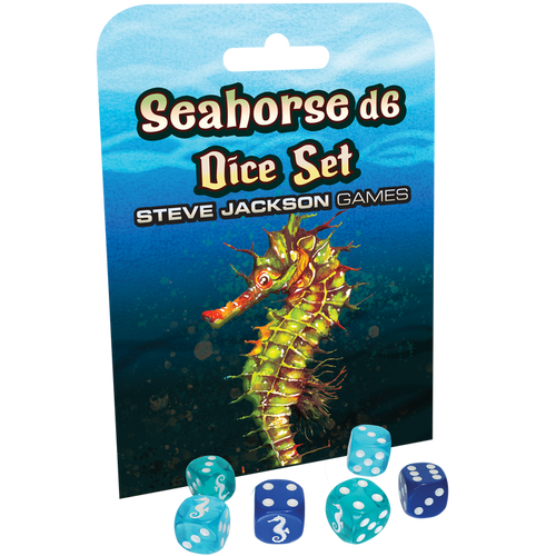 Seahorse d6 Dice Set