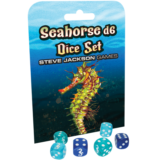 Seahorse d6 Dice Set