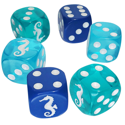 Seahorse d6 Dice Set