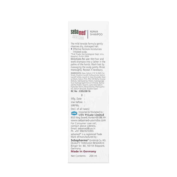 Sebamed Hair Repair Shampoo