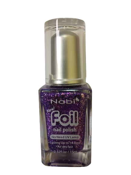 SFN12- FOIL NAIL POLISH VIOLET