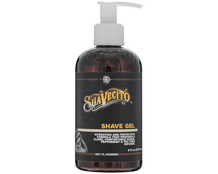 Shave Gel 8 oz Front
