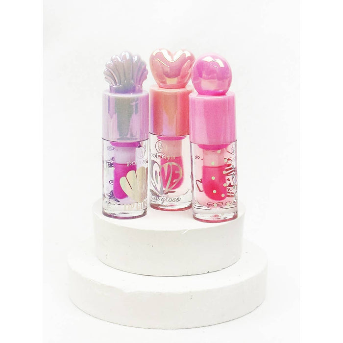 Shell Design Mixed Summer Theme Lip Oil