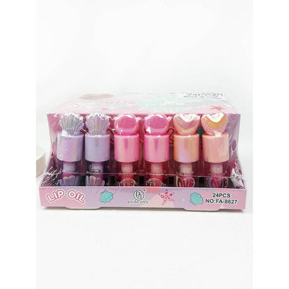 Shell Design Mixed Summer Theme Lip Oil