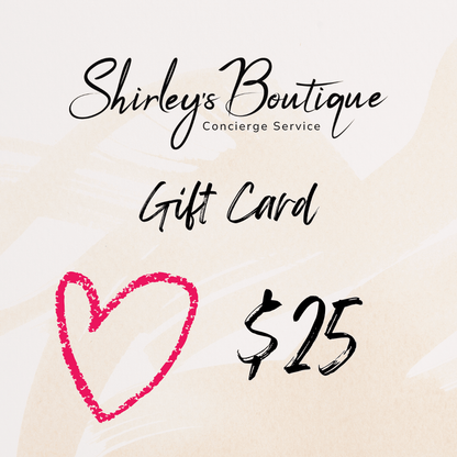 Shirley's Boutique Gift Card