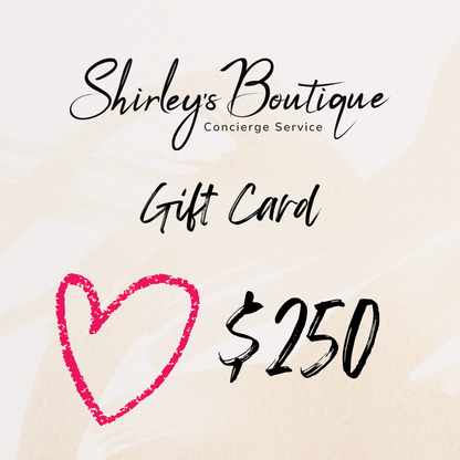 Shirley's Boutique Gift Card
