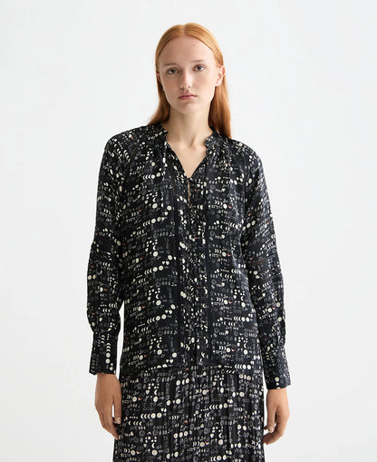 Shirt with Lace and Ties