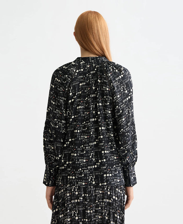 Shirt with Lace and Ties