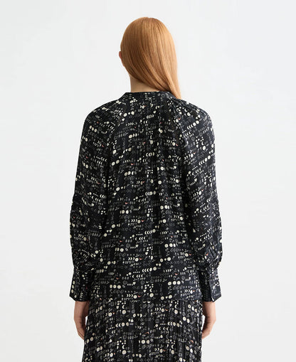 Shirt with Lace and Ties