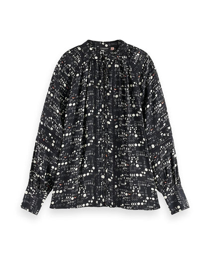Shirt with Lace and Ties