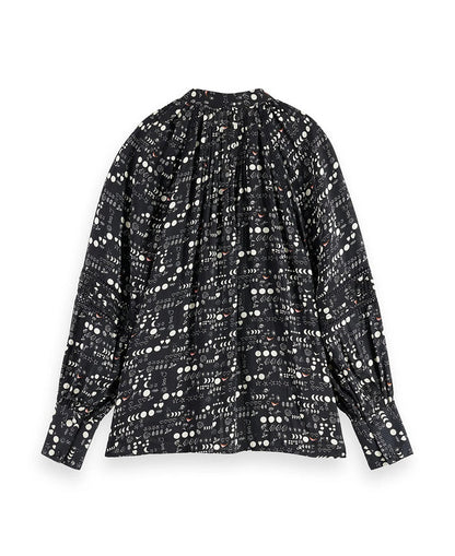 Shirt with Lace and Ties