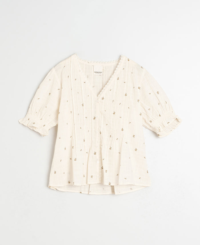 Short Sleeved Elastic Shirt