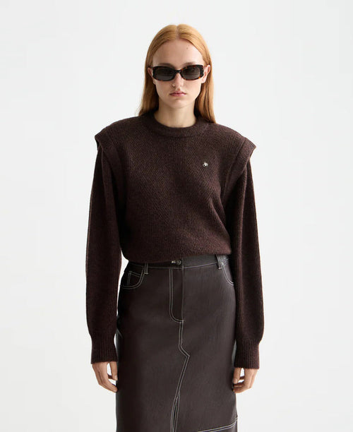 Shoulder Detail Pullover